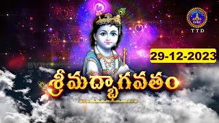 శ్రీమద్భాగవతం  Srimad Bhagavatham  Kuppa Viswanadha Sarma  Tirumala  29122023  SVBC TTD [upl. by Dearr753]