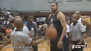 40YearOld Rasheed Wallace STILL Has Game 16 Year NBA Veteran [upl. by Nylodnew]