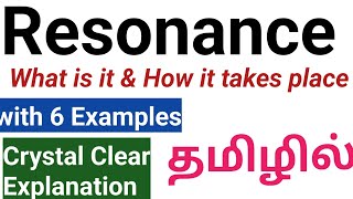 Resonance in Tamil with examples  Organic chemistry basics  Electron movements [upl. by Aime]