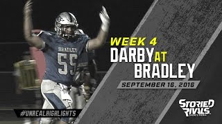 HS Football  Hilliard Darby at Hilliard Bradley 91616 [upl. by Tuorah919]