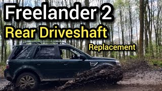 Freelander 2  LR2  Rear Driveshaft Replacement [upl. by Ahsemo]