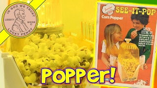 Junior Chef SeeItPop Kids Popcorn Popper Maker  Crunchy amp Buttery [upl. by Kimmy467]