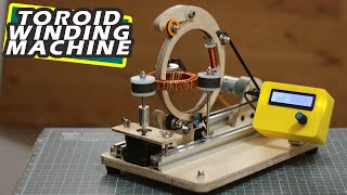 DIY Arduino based Toroid coil winding Machine  Arduino project [upl. by Alsi]