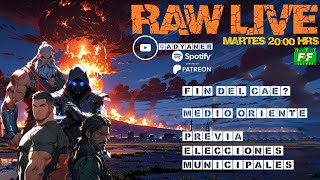 RAW LIVE  FIN DEL CAE  MEDIO ORIENTE  MUNICIPALES PREVIEW [upl. by Atinauj]