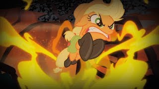 Applejack Vs The Chimera  My Little Pony Friendship Is Magic  Season 4 [upl. by Aldon]