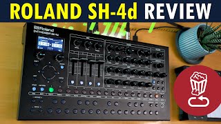 Roland SH4d Review The multiengine synth battle heats up  Full SH4d tutorial [upl. by Dubois482]