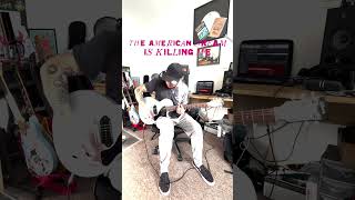 The American Dream Is Killing Me  Green Day First Full Guitar Cover [upl. by Chappelka]