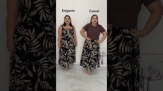 Look plus size como se vestir melhor moda estilo lookbook [upl. by Ajssatsan74]