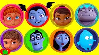 Vampirina Play Doh Surprises Learn Colors [upl. by Woodsum68]