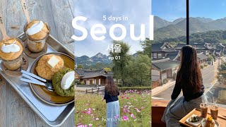 5 days in Seoul 🇰🇷 trendy shops aesthetic cafes han river picnic street food KOREA VLOG pt 1 [upl. by Neural]