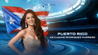 KEYLIANNE RODRIGUEZ  INTRODUCTION VIDEO  MISS COSMO PUERTO RICO 2024 [upl. by Mastat]