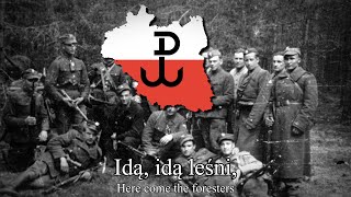 Post WW3 Poland Idą Leśni  Anthem of the Armia Krajowa [upl. by Haronid]