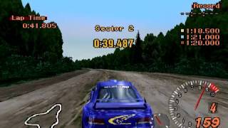 Gran Turismo 2  License S3Smokey Mountain North Course Gold Trophy [upl. by Nerrawed]