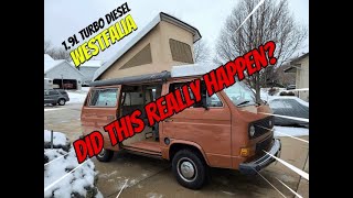 Turbo Diesel Vanagon Westfalia [upl. by Sherwynd]