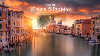 iPhone 15 Pro Max  VENICE Cinematic 4K Video [upl. by Leiuqese17]