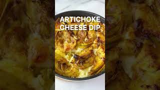 Artichoke Cheese Dip Recipe shorts recipe [upl. by Rendrag]