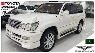 Toyota Land Cruiser Cygnus 2003 Detailed Review By Sehgal Motorsports [upl. by Cioban]