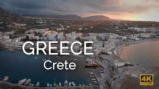 Hersonissos Crete  Greece  4k video [upl. by Clotilde]