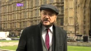 George Galloway Vs BBC Thatcher Sanctimony [upl. by Zavala]