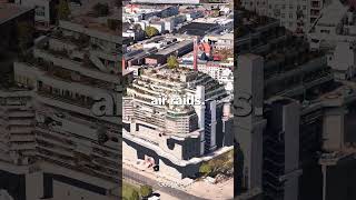 Why is there a Huge Bunker in the middle of Hamburg WorldWar2 Bunker UrbanPlanning Hamburg [upl. by Starling]