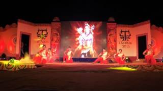 Shivadham  Dance performance in Tatvam 2015 by Interns batch 201011 [upl. by Oicinoid]