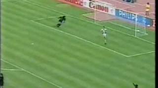 1990 World Cup Yugoslavia vs Colombia Dragan Stojkovic [upl. by Mogerly]