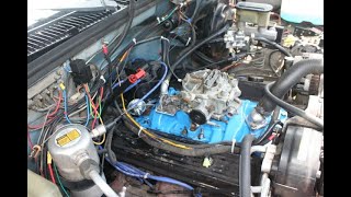 Chevy 350 TBI to Carb Conversion [upl. by Tima]