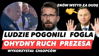 KACZYŃSKI WYKORZYSTAŁ CHŁOPCÓW – FOGIEL POGONIONY❗️DUDA GORSZY NIŻ DZBAN I ŚWIAT KPI Z PREZYDENTA [upl. by Elliott]