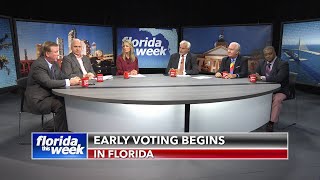 Early Voting Begins in Florida  Florida This Week [upl. by Merwin]