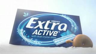 Wrigley Extra Active  TV Ad [upl. by Cirded]