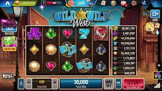 GOVERNOR OF POKER 3  WILD WILD WEST SLOTS [upl. by Atsirc]