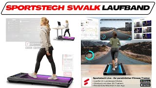 Sportstech sWalk Laufband im TestVergleich 2024 🥇HeimtrainerTestsieger gut und günstig [upl. by Ardekahs751]