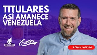 EN VIVO 🔴 Román Lozinski 010324 Titulares Así amanece Venezuela y el mundo [upl. by Cate]