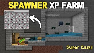 The MOST EFFICIENT Spider Spawner XP Farm in Minecraft Survival Series [upl. by Franny]