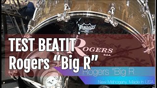 BeatIt Vintage Test 70s Rogers quotBig Rquot Drum Kit [upl. by Allred]