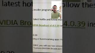 Solución Nvidia Broadcast broadcast pcgaming nvidia [upl. by Septima780]