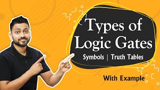 Types of Logic Gates  Symbols  Truth Tables [upl. by Hollie]