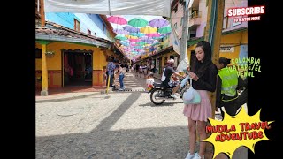 Climbing Guatapé the Most Colorful Stairs guatapé colombia discovery colombiano india china [upl. by Sylvia960]