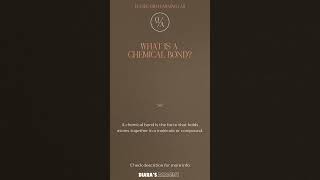 What is a Chemical Bond Diarasacademy [upl. by Garrick804]