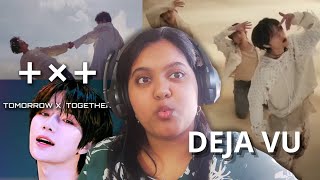 TXT 투모로우바이투게더 Deja Vu Official MV  BE ORIGINAL amp Kelly Clarkson Show  Reaction First Time [upl. by Fabrin140]