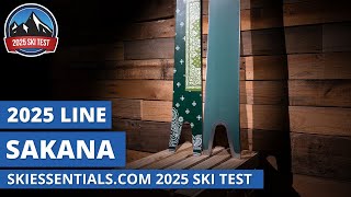 2025 Line Sakana  SkiEssentialscom Ski Test Review [upl. by Mad]