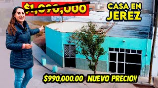 Casa en Esquina en Jerez Zacatecas  PRECIO REBAJADO [upl. by Tiffi]