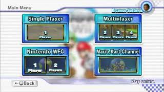 Mario Kart Wii AntiPiracy Screen [upl. by Idissac]