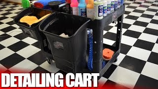 The Best Auto Detailing and Car Wash Supply Cart [upl. by Ahsenac]