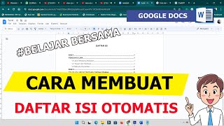 Cara membuat daftar isi otomatis di google docs [upl. by Leroy]