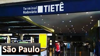 CONHEÇA TERMINAL RODOVIÁRIO DO TIETÊ  Viagem São Paulo  Ep 12 [upl. by Bonnette670]