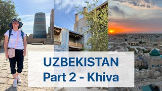 Discover the city of Khiva  Travel through Uzbekistan [upl. by Booma357]