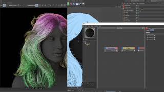 Live Stream Ornatrix and Redshift hair shading part 2 [upl. by Apostles]