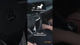 shorts Kontrollera styr och bromsservo på bilen –Säkerhetskontroll BKörkort säkerhetskontrollen [upl. by Hulda]