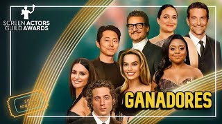 Lista completa de los GANADORES a los SAG AWARDS 2023 [upl. by Abil861]